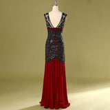 Robe Longue Années 20 Beige