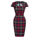 Robe crayon rockabilly vintage retro pin-up dress femme