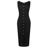 Robe Noire Moulante Années 30