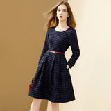 Robe vintage printemps retro fashion dress femme style