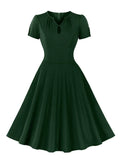Robe Verte Années 30 Décolleté
