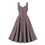 Robe vintage petit pois retro dress femme style élégant