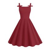 Robe vintage patineuse retro fashion dress femme élégant