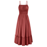 Robe années 30 rose longue vintage retro maxi dress sophistiqué