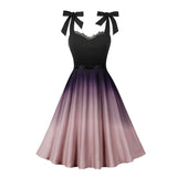 Robe cérémonie vintage retro dress femme élégant mariage