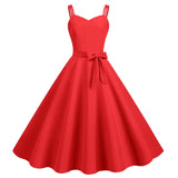 Robe Rouge Pin Up Retro