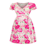 Robe rockabilly femme ronde vintage pin-up curvy dress grande taille