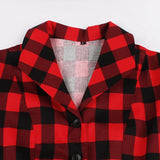 Robe rockabilly tartan vintage retro dress femme années 50