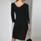 Robe années 30 vintage femme retro dress art déco