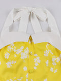 Robe vintage fleurie retro fashion dress femme style