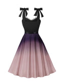 Robe vintage cérémonie retro femme dress élégant événement