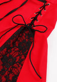 Robe punk rockabilly vintage retro edgy dress gothic lady