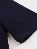 Robe bleu marine vintage retro dress femme style authentique