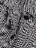 Robe vintage grise dress retro femme élégant classique
