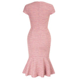 Robe de soirée vintage style années 30 retro dress élégant femme