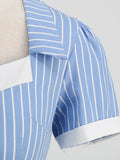 Robe vintage trapèze retro dress femme style authentique