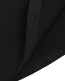 Robe Noire Élégante Années 30