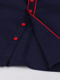Robe bleu marine rockabilly vintage retro navy dress pin-up