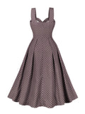 Robe petit pois vintage retro dress femme style authentique