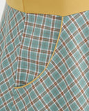 Robe vichy années 30 vintage retro art déco dress femme