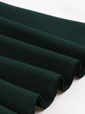 Robe vintage verte dress retro femme classique