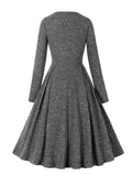 Robe vintage années 30 40 dress retro élégant