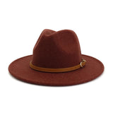 Chapeau année 50 mode terra cota 56-58cm vintage retro