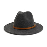 Chapeau année 50 mode gris foncé 56-58cm vintage retro