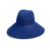 Chapeau cloche retro bleu vintage années 20 pin-up