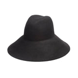 Chapeau cloche retro noir vintage années 20 pin-up