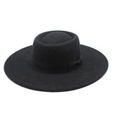 Chapeau retro noir taille 57-60 cm vintage femme