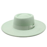Chapeau retro vert menthe taille 57-60 cm vintage femme