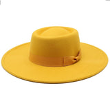 Chapeau retro jaune taille 57-60 cm vintage femme