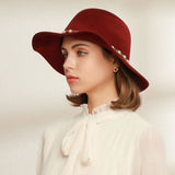 Chapeau retro chic vintage brown one size femme accessoire