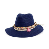 Chapeau rockabilly bleu 56-58 vintage retro pin-up
