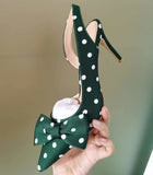 Chaussures vintage talons rock rockabilly retro pin-up