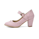 Chaussures années 50 escarpins petits talons roses 33 vintage