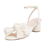 Chaussures blanches vintage pin up retro années 50 pin-up