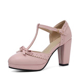 Chaussures roses vintage années 50 femme retro rockabilly