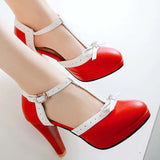 Escarpins vintage années 50 femme retro pin-up rockabilly