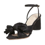 Escarpins noirs années 50 vintage retro pin-up femme