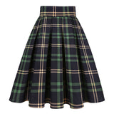 Jupe verte paysanne année 50 vintage retro rockabilly