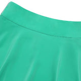 Jupe vert balançoire année 50 vintage retro rockabilly