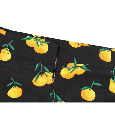 Jupe années 50 droite vintage retro pin-up style