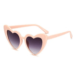 lunette coeur rose pale