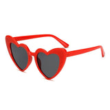 lunette coeur rouge