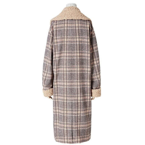 Manteau long vintage femme retro rockabilly coat