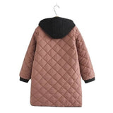 Parka matelassée vintage années 50 femme retro coat