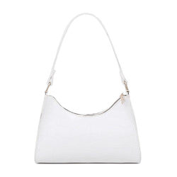 Sac à main blanc années 50 vintage retro pin-up bag