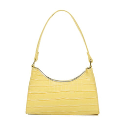 Sac à main jaune années 50 vintage retro pin-up bag